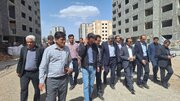 ببینید|بازدید مدیران کل راه و شهرسازی، بنیاد مسکن و تعاون سیستان و بلوچستان از پروژه های نهضت ملی مسکن زاهدان در دوران جنگ