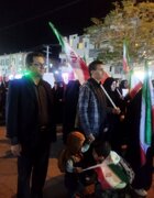 ببینید| تداوم حضور مدیرکل و کارکنان اداره کل راه و شهرسازی سیستان وبلوچستان در تجمعات بزرگ شب های اقتدار مردم زاهدان