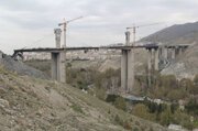 ببینید| بازدید گروه تخصصی مرکز تحقیقات راه، مسکن و شهرسازی از پل B-1 کرج
