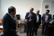 ببینید | بازدید معاون توسعه مدیریت و منابع وزارت راه و شهرسازی از همکاران مرکز نوسازی و منابع انسانی به مناسبت روز منابع انسانی