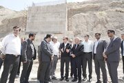 ببینید| بازدید استاندار بوشهر از پروژه محور دالکی - کنارتخته قطعه الف