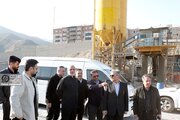 ببینید/ بازدید دکتر نیکزاد نایب رییس و دکتر کوچی رییس کمیسیون عمران مجلس شورای اسلامی از پل B1 در آزادراه شمالی کرج