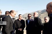 ببینید/ بازدید دکتر نیکزاد نایب رییس و دکتر کوچی رییس کمیسیون عمران مجلس شورای اسلامی از پل B1 در آزادراه شمالی کرج