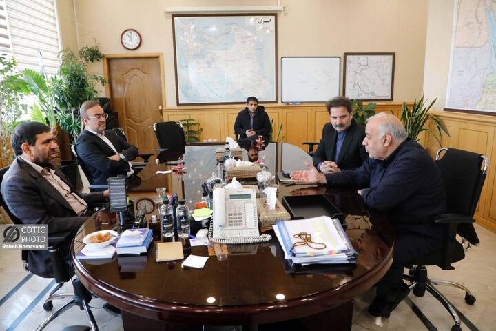 دیدار مهندس بازوند با دکتر حسینی