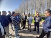 بازدید معاون ساخت شرکت مادر تخصصی ساخت و توسعه زیربناهای حمل و نقل کشور از کارگاه‌های راهسازی محورهای جنوب آذربایجان غربی