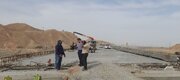 ببینید| تداوم بازدیدهای روزانه معاون مهندسی و ساخت اداره کل راه و شهرسازی سیستان و بلوچستان از عملیات ساخت پل حرمک در دوران جنگ
