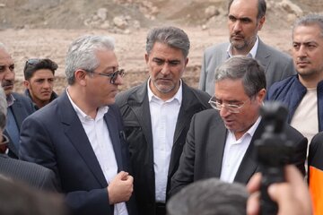 بازدید استاندار آذربایجان‌غربی از محور سه‌راهی ایواوغلی تا گیت ورودی منطقه آزاد ماکو