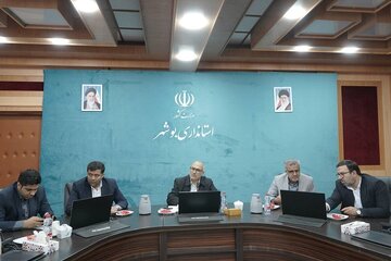 جلسه امور زیربنایی استان بوشهر