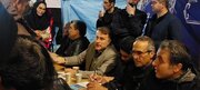 برگزاری میز ارتباطات مردمی در میدان شهید بجنورد خراسان شمالی