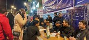 برگزاری میز ارتباطات مردمی در میدان شهید بجنورد خراسان شمالی