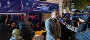 برگزاری میز ارتباطات مردمی در میدان شهید بجنورد خراسان شمالی