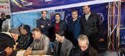 برگزاری میز ارتباطات مردمی در میدان شهید بجنورد خراسان شمالی