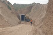 ببینید| احداث پل در مسیر جایگزین با هدف تأمین ایمنی تردد و رفاه حال کاربران جاده‌ای