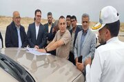 ببینید| بازدید معاون هماهنگی امور عمرانی استانداری بوشهر از عملیات اجرایی احداث بزرگراه دیر-بوشهر