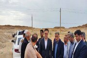 ببینید| بازدید معاون هماهنگی امور عمرانی استانداری بوشهر از عملیات اجرایی احداث بزرگراه دیر-بوشهر