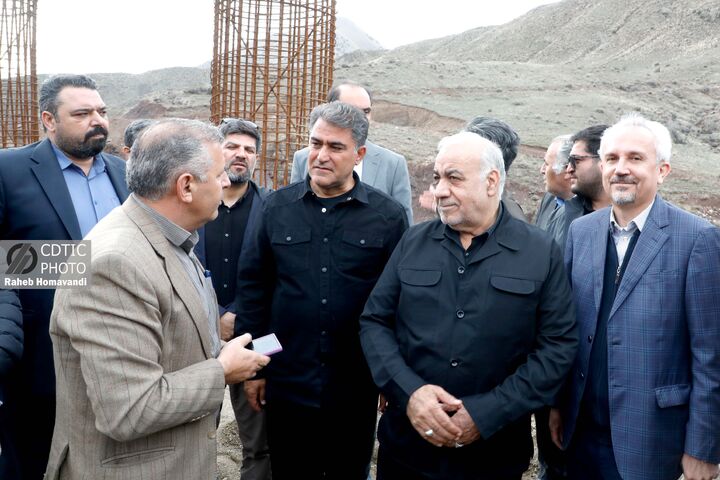 ببینید| گزارش تصویری سفر هوشنگ بازوند، معاون وزیر راه و شهرسازی و مدیرعامل شرکت ساخت و توسعه به استان آذربایجان غربی