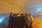 ببینید| بازدید مدیرکل ساخت و توسعه راههای منطقه جنوب کشور از قطعات (الف) و (ب) محور کنارتخته - دالکی