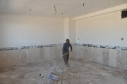 ببینید| عملیات ساخت و تکمیل مدرسه کلاسه شهر درجزین استان سمنان از محل اعتبار سازمان ملی زمین و مسکن