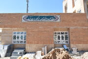 پیشرفت فیزیکی  درصدی تکمیل مدرسه امام حسن مجتبی(ع) سمنان از محل اعتبار سازمان ملی زمین و مسکن
