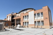 پیشرفت فیزیکی  درصدی تکمیل مدرسه امام حسن مجتبی(ع) سمنان از محل اعتبار سازمان ملی زمین و مسکن