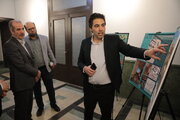 گزارش تصویری از آیین راه اندازی و بازگشایی خانه آفرینش‌های شهری در بنای تاریخی وارطان و بازدید از گالری‌ها، کتابخانه و مرکز اسناد خانه آفرینش‌های شهری