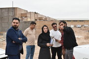 نظارت نماینده سازمان ملی زمین و مسکن بر آماده سازی اراضی نهضت ملی مسکن مرکز و غرب استان سمنان