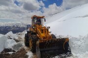 گزارش تصویری // بازگشایی و برف‌روبی محورهای مرزی بخش قطور در شهرستان خوی
