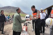 ببینید| برگزاری کارگاه آموزشی و اهداء کلاه ایمنی در شهرستان سنقر و کلیایی به مناسبت روز ایمنی حمل ونقل