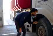 بازدید از مراکز معاینه فنی خراسان جنوبی در روز ملی ایمنی حمل‌ونقل»