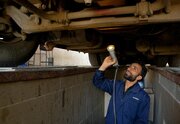 بازدید از مراکز معاینه فنی خراسان جنوبی در روز ملی ایمنی حمل‌ونقل»