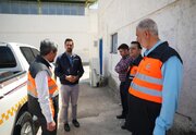 بازدید از مراکز معاینه فنی خراسان جنوبی در روز ملی ایمنی حمل‌ونقل»