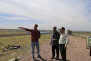پایش مستمر اراضی ملی قزوین؛ بازدید مشترک بازرسی و یگان حفاظت از سرمایه‌های عمومی