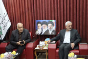 ببینید |  دیدار مدیرعامل شرکت ساخت و توسعه زیربناهای حمل‌ونقل کشور با فرماندار شهرستان خواف