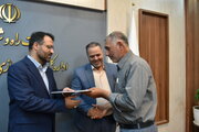 آیین اعطای اعتبارنامه به اعضای منتخب هیئت مدیره نظام کاردانی ساختمان استان سمنان