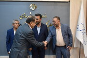 آیین اعطای اعتبارنامه به اعضای منتخب هیئت مدیره نظام کاردانی ساختمان استان سمنان