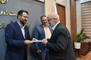 آیین اعطای اعتبارنامه به اعضای منتخب هیئت مدیره نظام کاردانی ساختمان استان سمنان