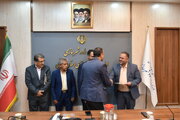 آیین اعطای اعتبارنامه به اعضای منتخب هیئت مدیره نظام کاردانی ساختمان استان سمنان