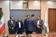 آیین اعطای اعتبارنامه به اعضای منتخب هیئت مدیره نظام کاردانی ساختمان استان سمنان