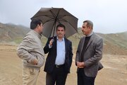 از پیشرفت عملیات اجرایی قطعه ۵ پروژه احداث بزرگراه خواجه - ورزقان - آقابابا