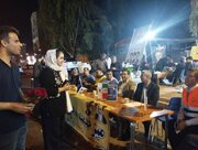 ببینید | برپایی میز خدمت اداره کل راهداری و حمل ونقل جاده ای سیستان و بلوچستان در اجتماع مردمی شهرستان زاهدان‌