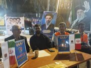 ببینید | برپایی میز خدمت اداره کل راهداری و حمل ونقل جاده ای سیستان و بلوچستان در اجتماع مردمی شهرستان زاهدان‌