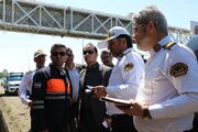ببینید|بازدید میدانی مدیرکل راهداری و حمل و نقل جاده‌ای و رییس پلیس راه استان البرز از رمپ های ورودی و خروجی آزاد راه تهران کرج قزوین