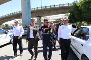 ببینید|بازدید میدانی مدیرکل راهداری و حمل و نقل جاده‌ای و رییس پلیس راه استان البرز از رمپ های ورودی و خروجی آزاد راه تهران کرج قزوین