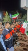 ببینید | حضور مدیرکل راهداری و حمل ونقل جاده ای  سیستان و بلوچستان به همراه راهداران در تجمعات مردمی اقتدار