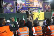 ببینید | حضور مدیرکل راهداری و حمل ونقل جاده ای  سیستان و بلوچستان به همراه راهداران در تجمعات مردمی اقتدار