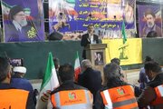 ببینید | حضور مدیرکل راهداری و حمل ونقل جاده ای  سیستان و بلوچستان به همراه راهداران در تجمعات مردمی اقتدار