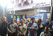 ببینید|برپایی موکب شهدای وزارت راه و شهرسازی در ۶۴ شب اقتدار و همدلی مردم سیستان وبلوچستان
