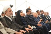 ببینید | آیین افتتاح ۱۲ کیلومتر از آزادراه کمربندی غربی قم با حضور وزیر راه و شهرسازی