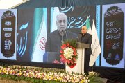 ببینید | آیین افتتاح ۱۲ کیلومتر از آزادراه کمربندی غربی قم با حضور وزیر راه و شهرسازی