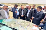 ببینید| بازدید میدانی استاندار بوشهر از پروژه های راهسازی شمال استان بوشهر